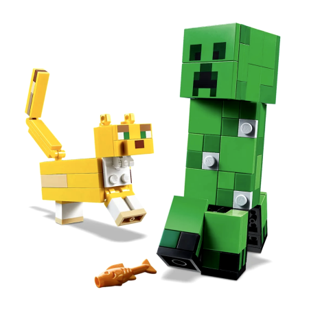 LEGO Minecraft 21156 BigFig Creeper i Ocelot